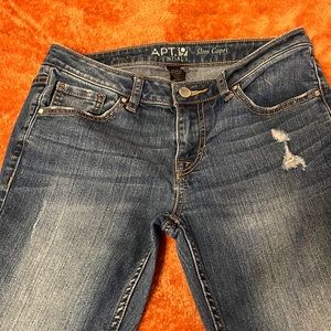 Slim Capri Jean's - Apt 9